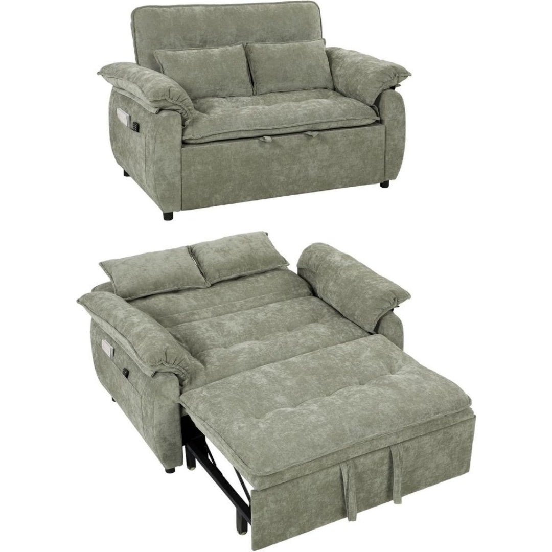 Canape Lit Convertible Format 136 x 190 cm