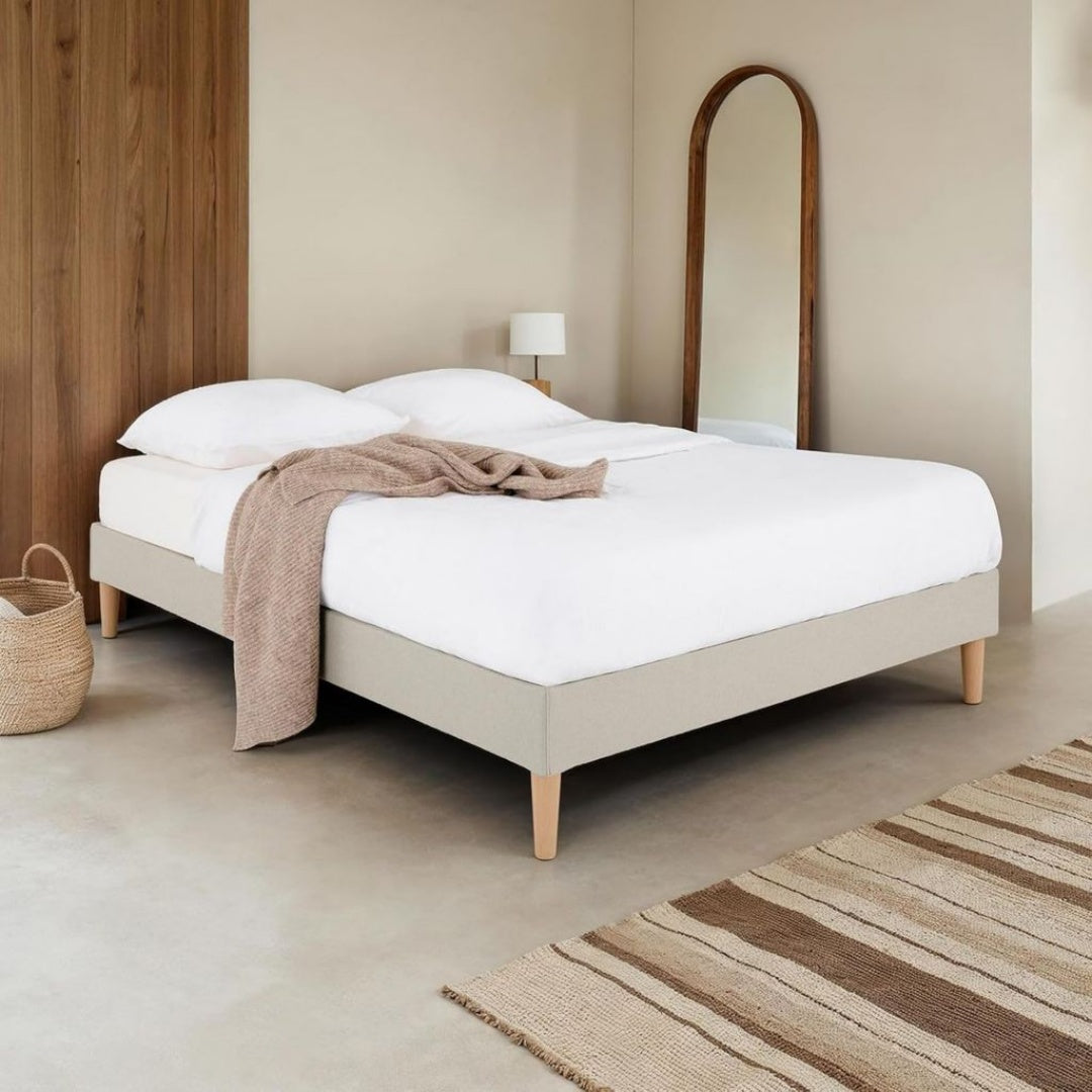 Sommier au Style Naturel et Moderne
