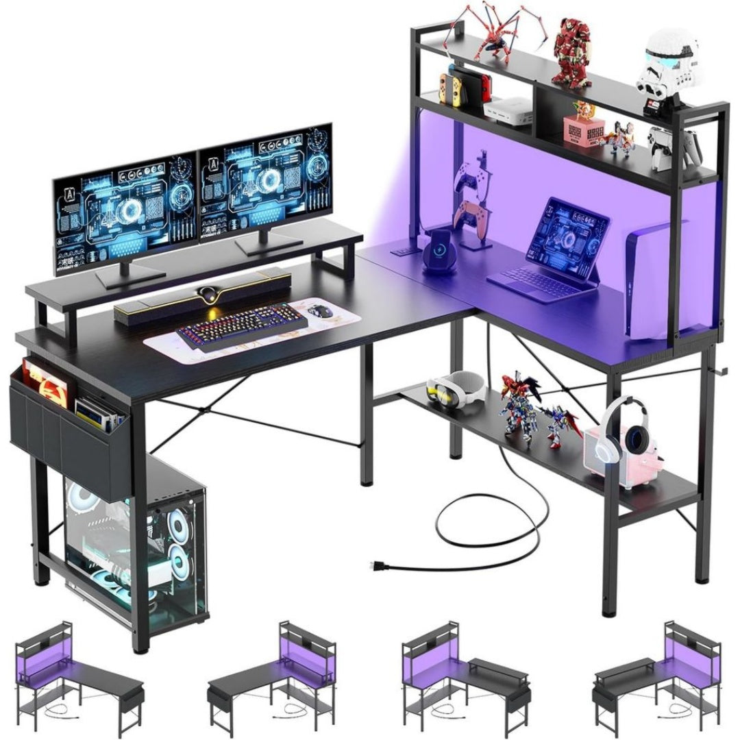 Bureau Informatique / Gaming au Design Intemporel et Fonctionnel