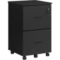 Meuble de Rangement 43 x 44,5 x 72 cm, Panneau d'Agglomere Noir