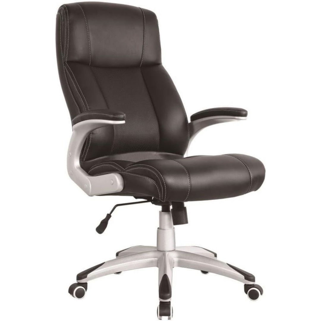 Fauteuil: Fauteuil de direction imitation cuir souple
