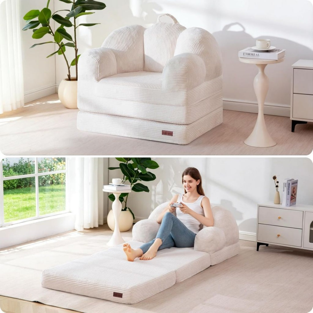 Pouf en Forme de FleurUne assise polyvalente ideale pour les chambres – Canape