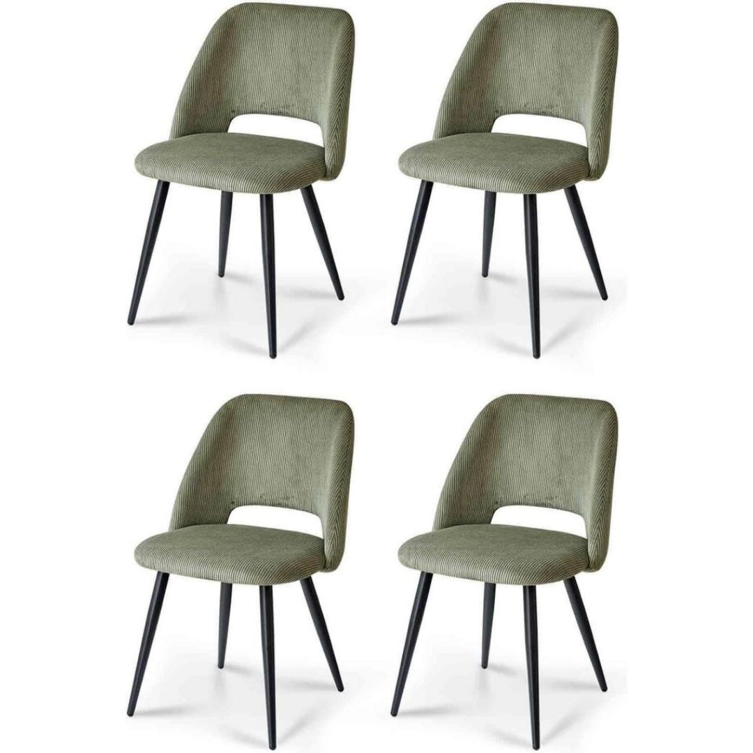 Chaise de Bureau Ergonomique – Velours