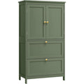 Meuble de Rangement en MDF de Couleur Vert