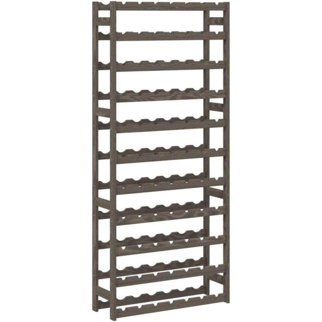 etagere – Bois de Pin, Gris, 72 x 25 x 166 cm
